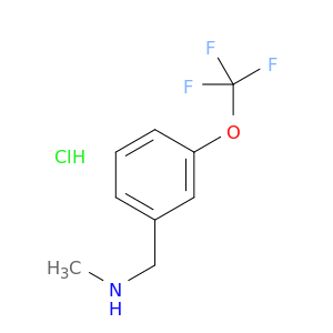 methyl({[3-(trifluoromethoxy)phenyl]methyl})amine hydrochloride