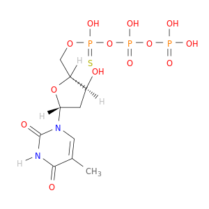 Thymidine, 5'&reg;P''-ester with thiotriphosphoricacid ((HO)2P(O)OP(O)(OH)OP(O)(OH)(SH))