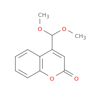 2H-1-Benzopyran-2-one, 4-(dimethoxymethyl)-