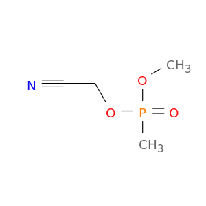Phosphonic acid, methyl-, cyanomethyl methyl ester
