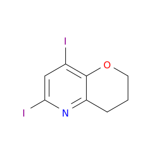 6,8- 二碘-3,4-二氢-2h-吡喃[3,2-b]吡啶