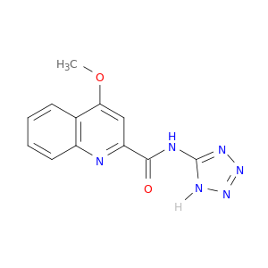 4-METHOXY-N-(1H-TETRAZOL-5-YL)-2-QUINOLINECARBOXAMIDE