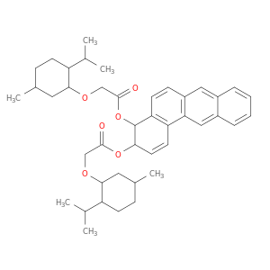 3,4-dihydrotetraphene-3,4-diyl bis({[5-methyl-2-(propan-2-yl)cyclohexyl]oxy}acetate)