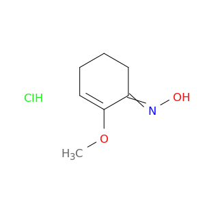 2-Cyclohexen-1-one, 2-methoxy-, oxime, hydrochloride