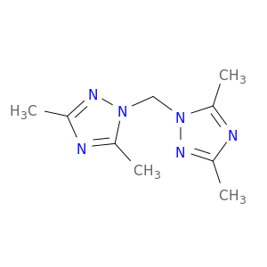 1H-1,2,4-Triazole, 1,1'-methylenebis[3,5-dimethyl-