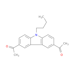 Ethanone, 1,1'-(9-butyl-9H-carbazole-3,6-diyl)bis-