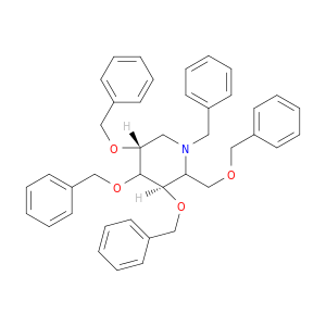 N-Benzyl-2,3,4,6-tetra-O-benzyl-1,5-dideoxy-imino-L-iditol