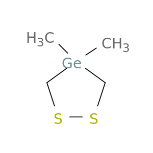 1,2,4-Dithiagermolane, 4,4-dimethyl-