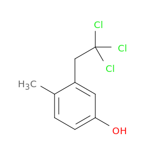 4-methyl-3-(2,2,2-trichloroethyl)phenol