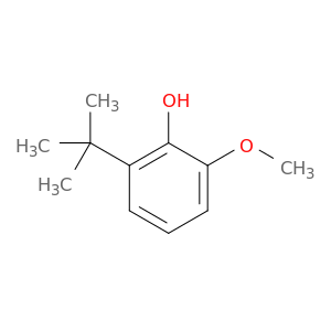 Phenol, 2-(1,1-dimethylethyl)-6-methoxy-