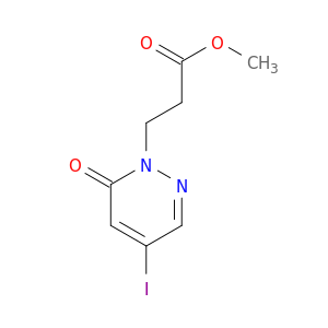 1(6H)-Pyridazinepropanoic acid, 4-iodo-6-oxo-, methyl ester