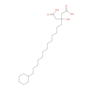 Pentanedioic acid, 3-(13-cyclohexyltridecyl)-3-hydroxy-