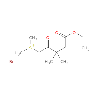 Sulfonium, (5-ethoxy-3,3-dimethyl-2,5-dioxopentyl)dimethyl-, bromide