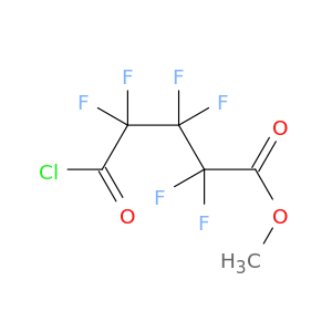 Pentanoic acid, 5-chloro-2,2,3,3,4,4-hexafluoro-5-oxo-, methyl ester