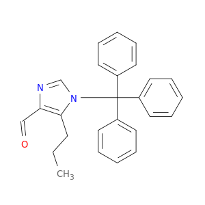1H-Imidazole-4-carboxaldehyde, 5-propyl-1-(triphenylmethyl)-