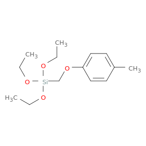 Silane, triethoxy[(4-methylphenoxy)methyl]-