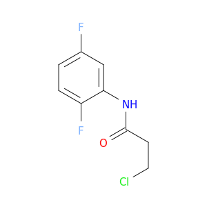 3-Chloro-N-(2,5-difluorophenyl)propanamide