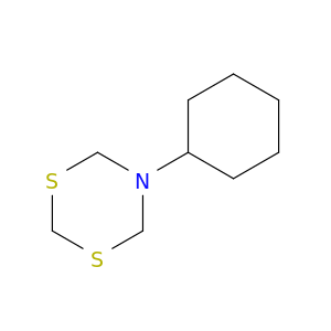 5-CYCLOHEXYL-1,3,5-DITHIAZINANE