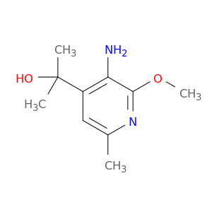 2-(3-AMINO-2-METHOXY-6-METHYL(PYRIDIN-4-YL))PROPAN-2-OL
