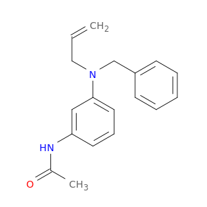 N-(3-(allyl(benzyl)amino)phenyl)acetamide