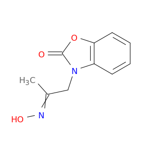 2(3H)-Benzoxazolone, 3-[2-(hydroxyimino)propyl]-