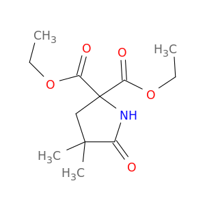 2,2-Pyrrolidinedicarboxylic acid, 4,4-dimethyl-5-oxo-, diethyl ester