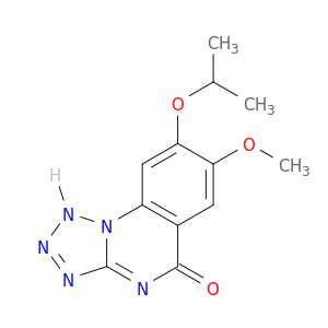 Tetrazolo[1,5-a]quinazolin-5(1H)-one, 7-methoxy-8-(1-methylethoxy)-
