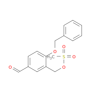 Benzaldehyde, 3-[[(methylsulfonyl)oxy]methyl]-4-(phenylmethoxy)-