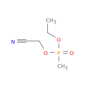 Phosphonic acid, methyl-, cyanomethyl ethyl ester