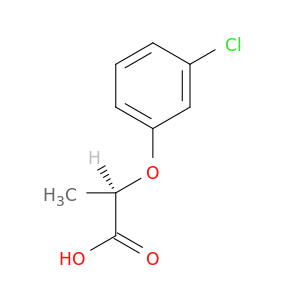 Propanoic acid, 2-(3-chlorophenoxy)-, (R)-