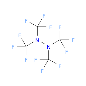 Hydrazine, tetrakis(trifluoromethyl)-