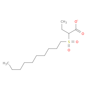 ethyl(decylsulfonyl)acetate