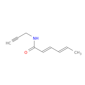 2,4-Hexadienamide, N-2-propynyl-, (E,E)-