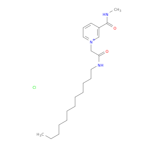 1-DODECYLCARBAMOYLMETHYL-3-(METHYLCARBAMOYL)PYRIDINIUM CHLORIDE