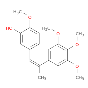 Phenol, 2-methoxy-5-[(1Z)-2-(3,4,5-trimethoxyphenyl)-1-propenyl]-
