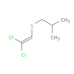 Propane, 1-[(2,2-dichloroethenyl)thio]-2-methyl-