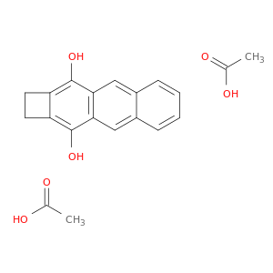Cyclobut[b]anthracene-3,10-diol, 1,2-dihydro-, diacetate