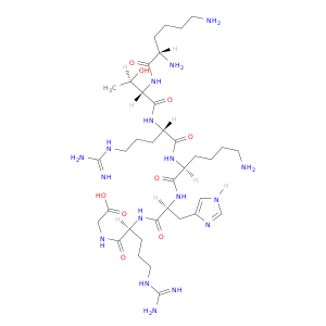 Glycine, L-lysyl-L-threonyl-L-arginyl-L-lysyl-L-histidyl-L-arginyl-