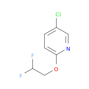 5-chloro-2-(2,2-difluoroethoxy)pyridine