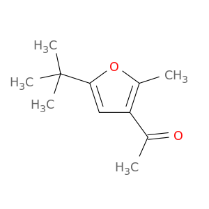 Ethanone, 1-[5-(1,1-dimethylethyl)-2-methyl-3-furanyl]-