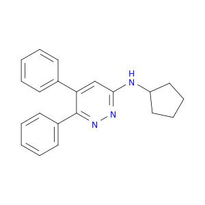 3-Pyridazinamine, N-cyclopentyl-5,6-diphenyl-