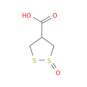 1,2-Dithiolane-4-carboxylicacid, 1-oxide