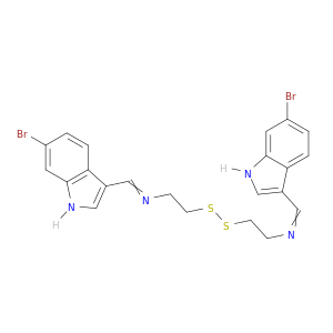 Ethanamine, 2,2'-dithiobis[N-[(6-bromo-1H-indol-3-yl)methylene]-