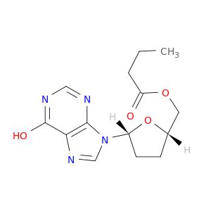 Inosine,2',3'-dideoxy-, 5'-butanoate (9CI)
