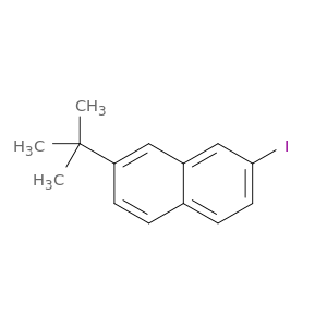 Naphthalene, 2-(1,1-dimethylethyl)-7-iodo-