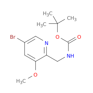 （5-溴-3-甲氧基吡啶-2-基）甲基氨基甲酸叔丁酯