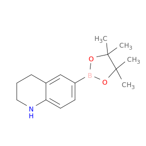 6-(4,4,5,5-四甲基-1,3,2-二氧杂硼杂环戊烷-2-基)-1,2,3,4-四氢喹啉