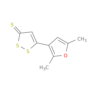 3H-1,2-Dithiole-3-thione, 5-(2,5-dimethyl-3-furanyl)-