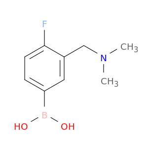 3-((二甲氨基)甲基)-4-氟苯基硼酸