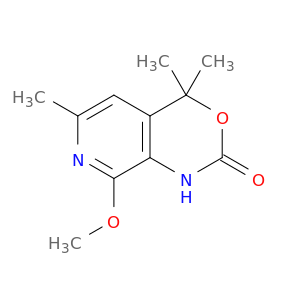 8-METHOXY-4,4,6-TRIMETHYL-7,8-DIHYDRO-1H-PYRIDO[3,4-D][1,3]OXAZIN-2(4H)-ONE